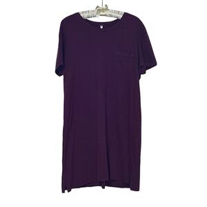 Kuhl Willa Jacquard Hiking Outdoors One Pocket T-shirt Dress Size XL  30+ UPF